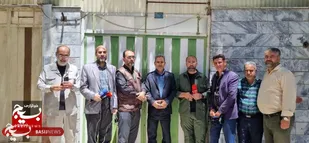تهیه مستند شهدای خدمت به همت رسانه نگاران شاهرود در مشهد
