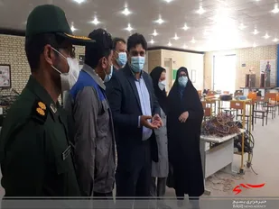بازدیدتعدادی از اعضای شورای اداری تنگستان از مرکز وکارگاههای آموزش فنی وحرفه ای این شهرستان