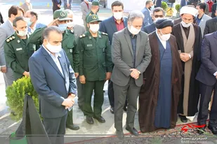 مراسم رونمایی از جشنواره پلاک صبر و نواختن زنگ مقاومت در مدرسه شاهد فردوسی مشهد