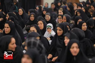 برگزاری اجتماع شیرخوارگان حسینی، در شهرستان ساوجبلاغ