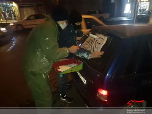 ایستگاه صلواتی به مناسبت سالگرد شهید سلیمانی