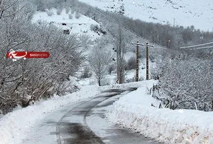 ثبت بارش ۴۷ میلی متری در مینودشت/ گلستان سفیدپوش شد