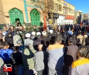 خروش مردم ولایت&zwnj;مدار شهرستان کلات علیه آشوبگران