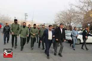 قبور پاک شهدای شهرستان سرخه گلباران شد