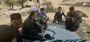 دیدار با خانواده شهید رضا بهمنی