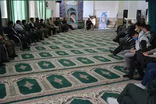 دیدار بسیجیان بجنورد با نماینده ولی فقیه در خراسان شمالی
