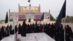 بانوان بسیجی سیریک رفتارهای هنجار شکن اخیر را محکوم کردند