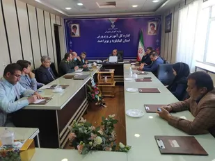 برگزاری نشست هیئت اندیشه ورز بسیج رسانه با مدیرکل آموزش و پرورش استان/ عزت خواه: اصحاب رسانه در حوزه جهاد تبیین فکری و فرهنگی آموزش و پرورش را یاری کنند