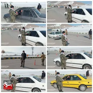 ایستگاه تبریک و پذیرایی در وردنجان