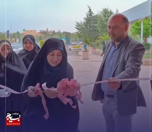 دوازدهمین نمایشگاه ملزومات جهیزیه استان قزوین افتتاح شد
