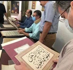 از منتخبین خوشنویسی، در اختتامیه جشنواره وقف، چشمه همیشه جاری تجلیل می شود