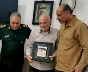دیدار با خانواده مداح شهید سردار محمد علی دلواری