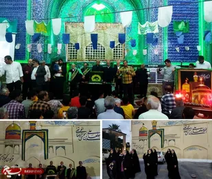 حضور کاروان زیر سایه خورشید در نقاط مختلف پایختت؛ از بازار بزرگ تا مسجد امام رضا(ع)