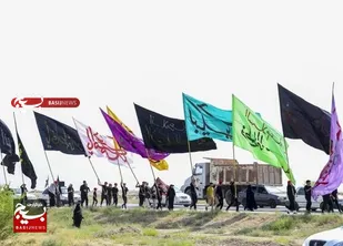 اعزام ۱۲ کاروان پیاده از کاشمر به مشهد مقدس