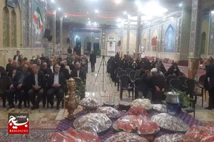 ویژه برنامه یلدا با شهدا در سرخه برگزار شد