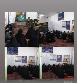 برپایی سفره صلوات وقرائت زیارت عاشورا