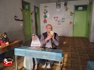 اردوی جهادی  در روستای اوارد از بخش هزارجریب گلوگاه