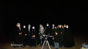 اردوی علمی  معرفتی رصد آسمان شب برگزار شد