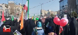 حضور پرشور مردم انقلابی محمدشهر، در راهپیمایی ۲۲ بهمن