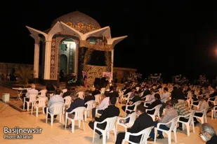 ویژه برنامه اربعین حسینی در جزیره خارگ برگزار شد