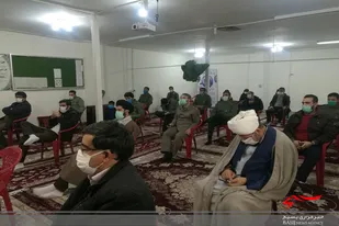 مراسم بزرگداشت هفته مکتب انقلاب اسلامی در سپاه قهاوند