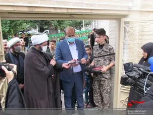 نمایشگاه جلوه های عاشورا توسط بسیجیان فارسانی