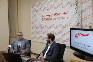 بازدید سخنگوی ارشد نیرو&zwnj;های مسلح از خبرگزاری بسیج/ ۲