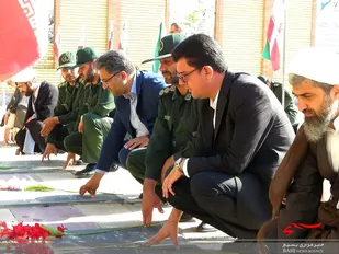 مزار شهدا شهرستان شوط عطرافشانی شد