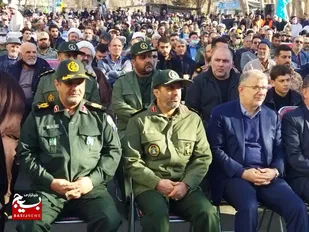 حماسه پرشور روز بصیرت و میثاق با ولایت مردم کرج به روایت تصویر
