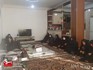 برگزاری محفل انس با قرآن در بافت