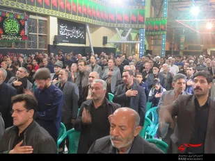 سوگواری محرم در حسینیه ثارالله سپاه بروجن