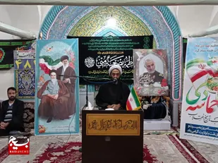 گرامیداشت حماسه 9دی در مسجد ملاحیدر خمینی شهر