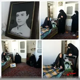 دیدار با خانواده شهید امیر حمزه&zwnj;ای