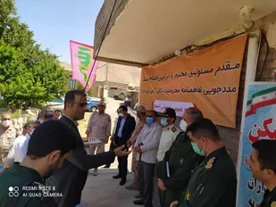 افتتاح  مسکن مددجویی با همت سپاه اشنویه