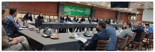 برگزاری نشست هم اندیشی و هماهنگی  مسابقات قهرمان شهر(۲) در منطقه ۱۰