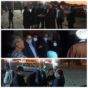 بازدید معاون توسعه روستایی و مناطق محروم ریاست جمهوری از محلات محروم میناب