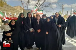 تجدید میثاق  بسیجیان با آرمان های انقلاب در دهه فجر