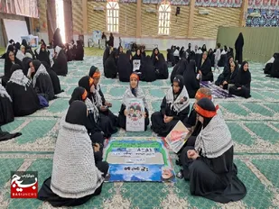 میقات صالحین بسیجیان پایگاه های تنگستان برگزار شد
