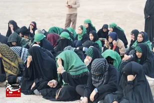 حس و حال دانش آموزان دختر مازندرانی در بهشت شلمچه