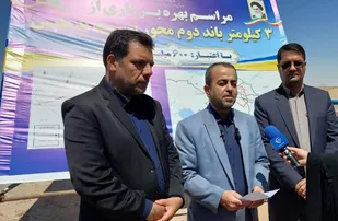 ۱۰ پروژه عمرانی با اعتبار ۱۴۱ میلیارد تومان در شهرستان بشرويه افتتاح شد