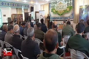 برگزاری مراسم روز پاسدار در سپاه ناحیه نهاوند