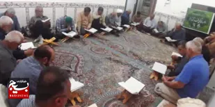 &laquo;عصری با شهدا&raquo;؛ همنشینی دل&zwnj;ها با قرآن و یاد شهیدان در هفتکل