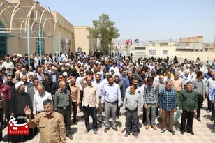 راهپیمایی مردم کاشمر در محکومیت جنایات رژیم صهیونیستی+عکس و فیلم