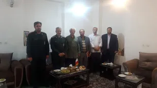 جانشین سپاه چایپاره با جانبازان این شهرستان دیدار کرد