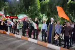 اجتماع پرشور شبانه مردمی در قهاوند
