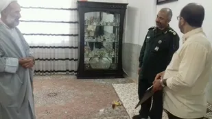 دیدار فرماندهی، مسئول دفتر نمایندگی و حفای ناحیه بردسکن با کارکنان نمایندگی ولی فقیه این ناحیه