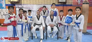برگزاری مراسم تجلیل از هنرجویان بسیجی تکواندوکار هندیجان