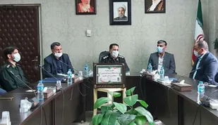 برگزاری مراسم معارفه فرمانده پایگاه مقاومت بسیج امام خمینی (ره)