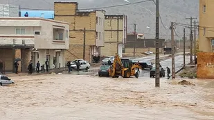 سیلاب در شهرستان لردگان