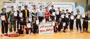 کسب مقام سومی مسابقات کشوری جودو توسط بسیجیان شهر فرادنبه